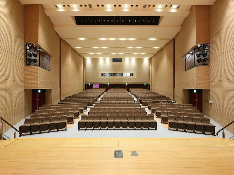 笠間公民館 リニューアル後大ホール