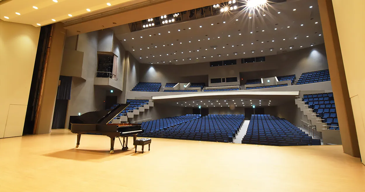 真岡市民会館（KOBELCO 真岡いちごホール） 真岡市民会館（KOBELCO 真岡いちごホール）館内
