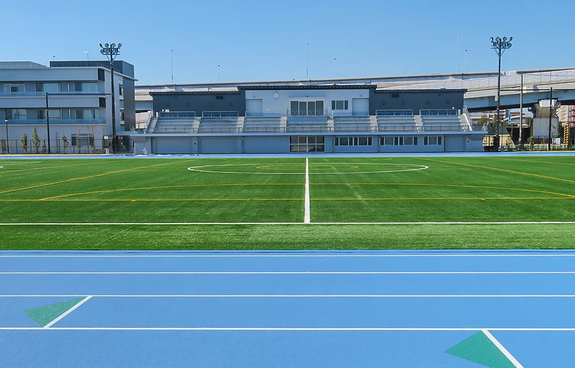 フクシ・エンタープライズ 墨田フィールド（墨田区総合運動場） 観覧席