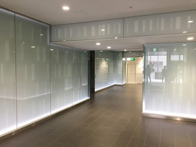 間接照明がお洒落なエントランスホール