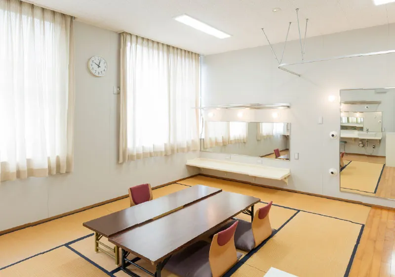 日置市東市来文化交流センター 東市来文化交流センターの館内通路