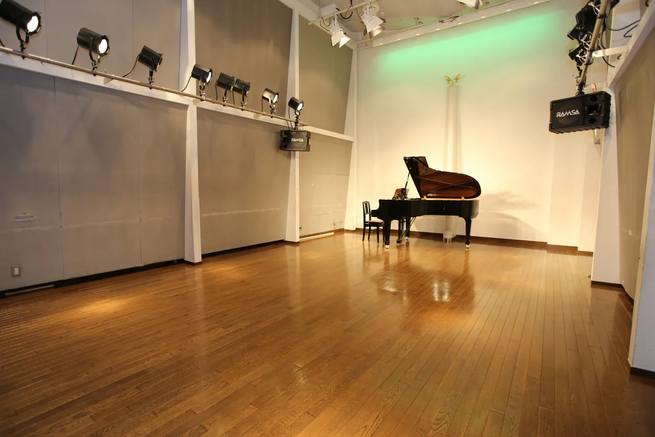音楽ルームピアノ有り全景写真
