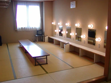 矢巾町田園ホールの楽屋4