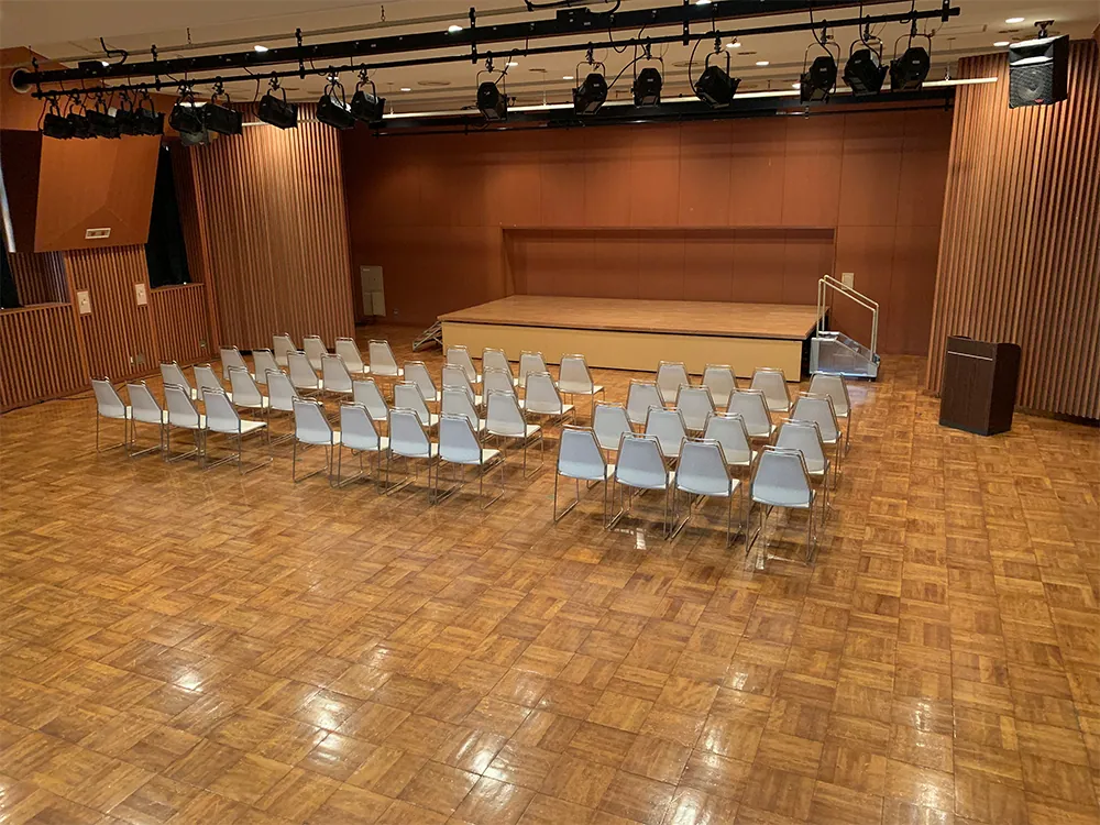 南丹市国際交流会館 コスモホール 別アングル