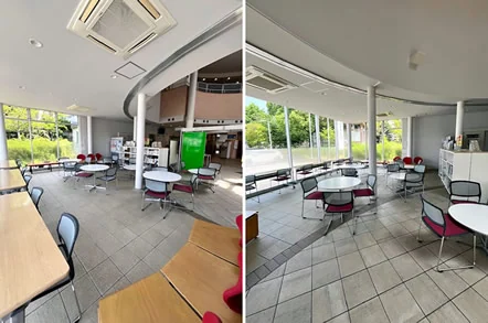 大野城市中央コミュニティセンター コミュニティ広場（ロビー）