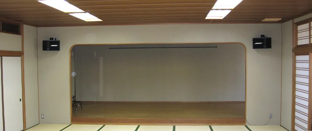 高砂市文化会館 和室の内観
