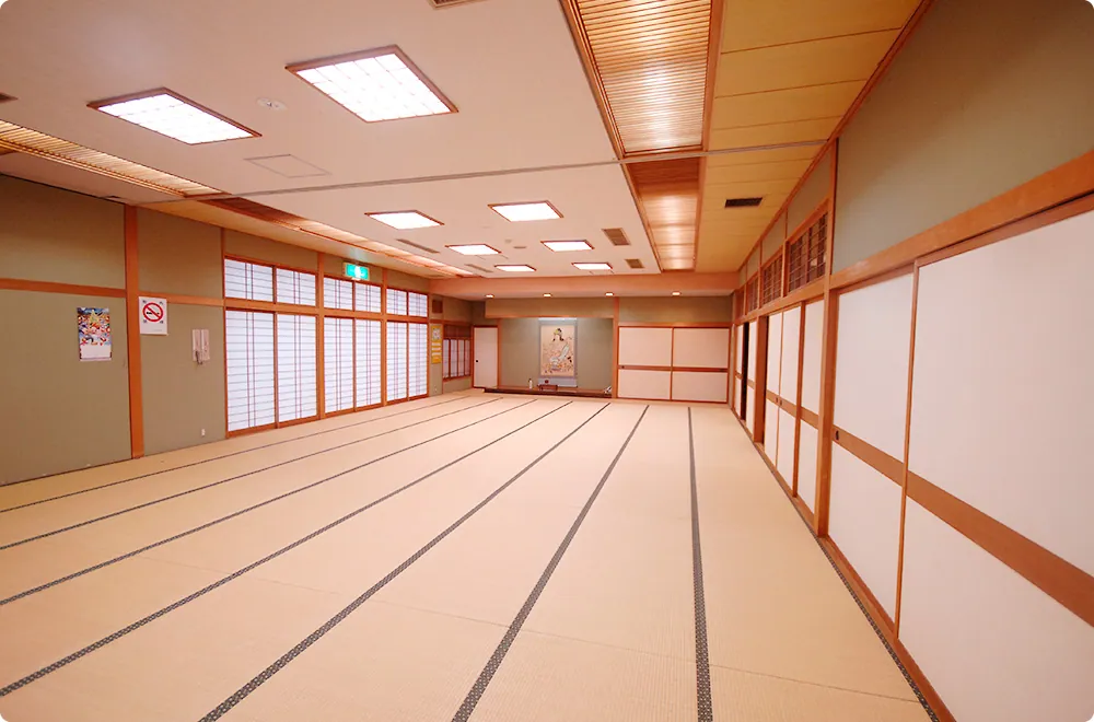 砺波市庄川生涯学習センター 第1・2研修室（大広間利用）