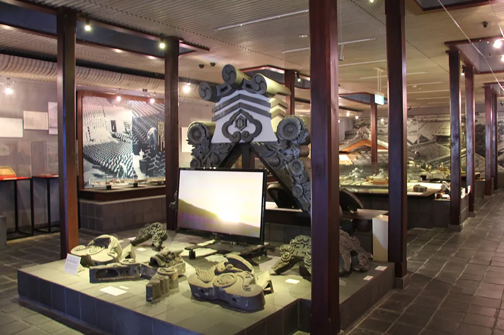 かわらミュージアム 館内展示室