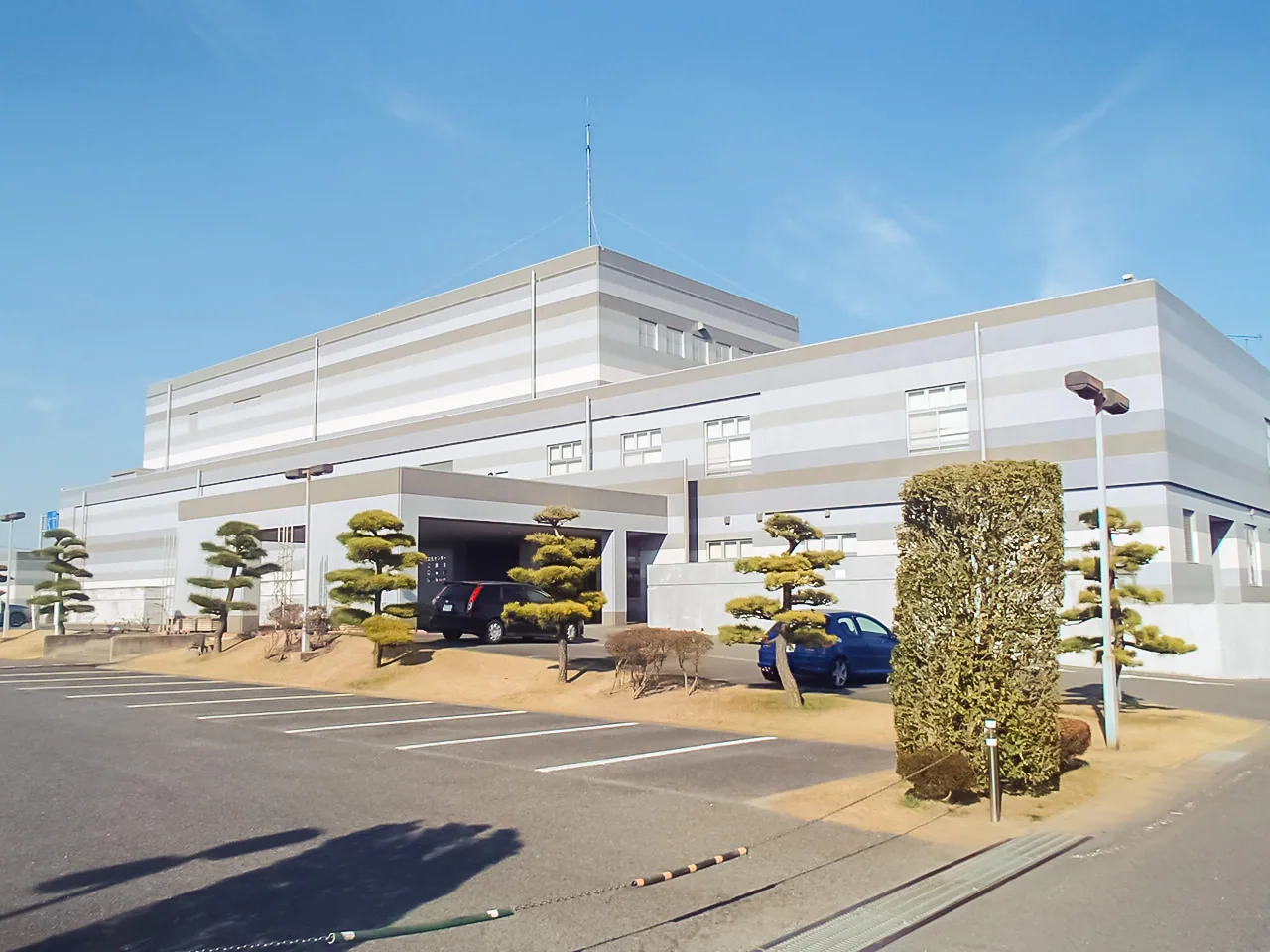 玉村町文化センターの外観